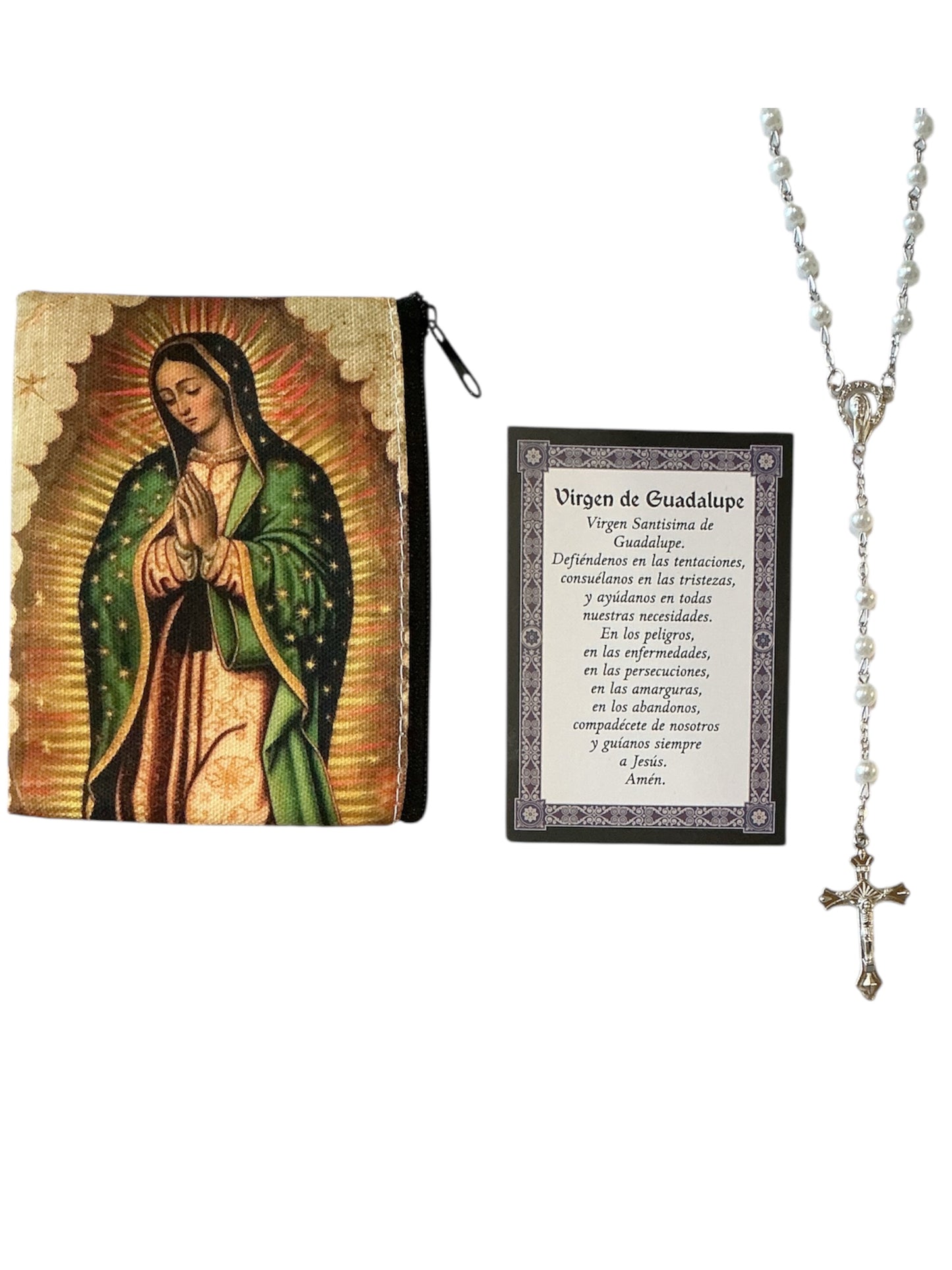 VIRGEN DE GUADALUPE ROSARY KIT
