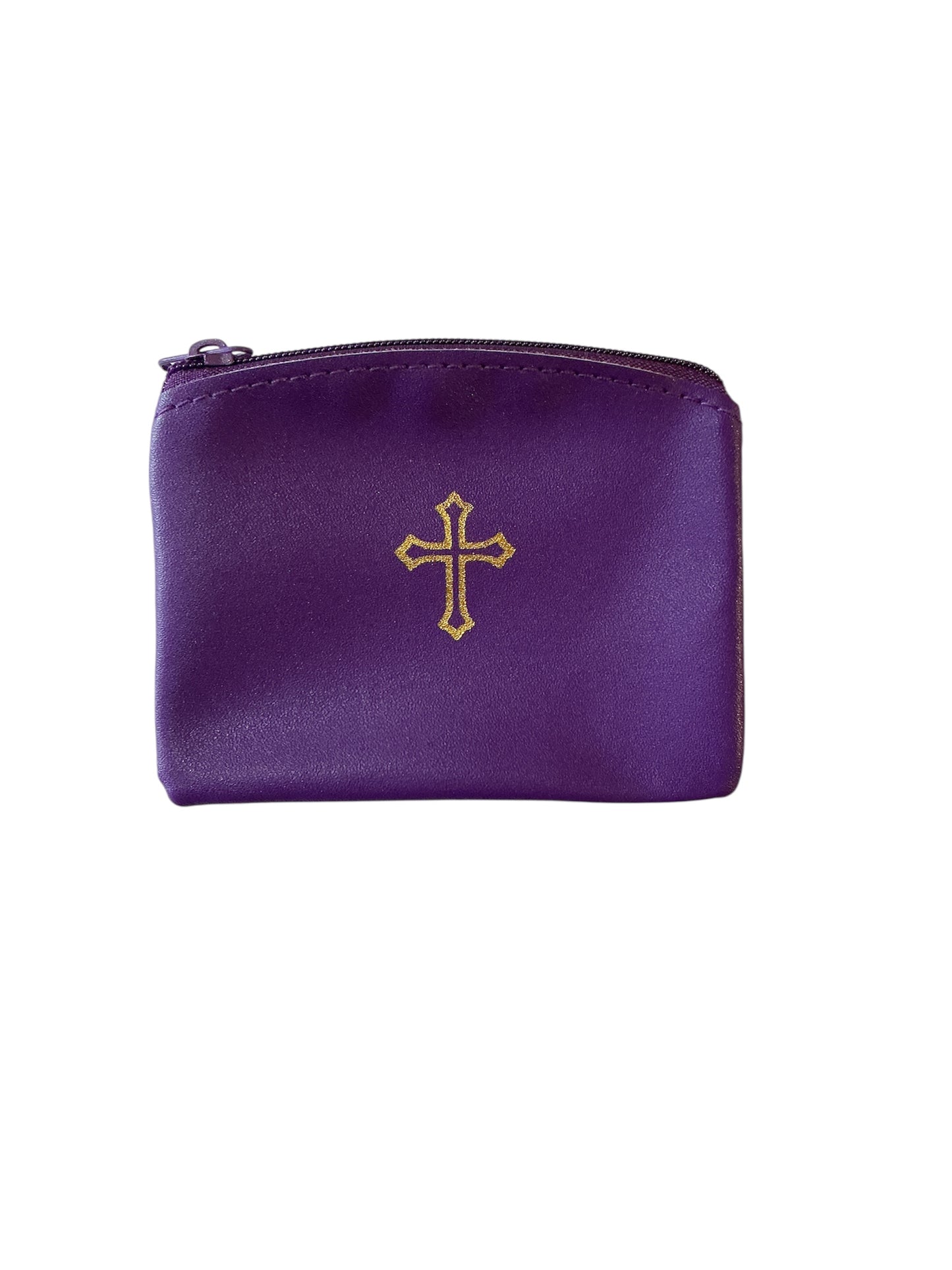 PURPLE ROSARY BAG