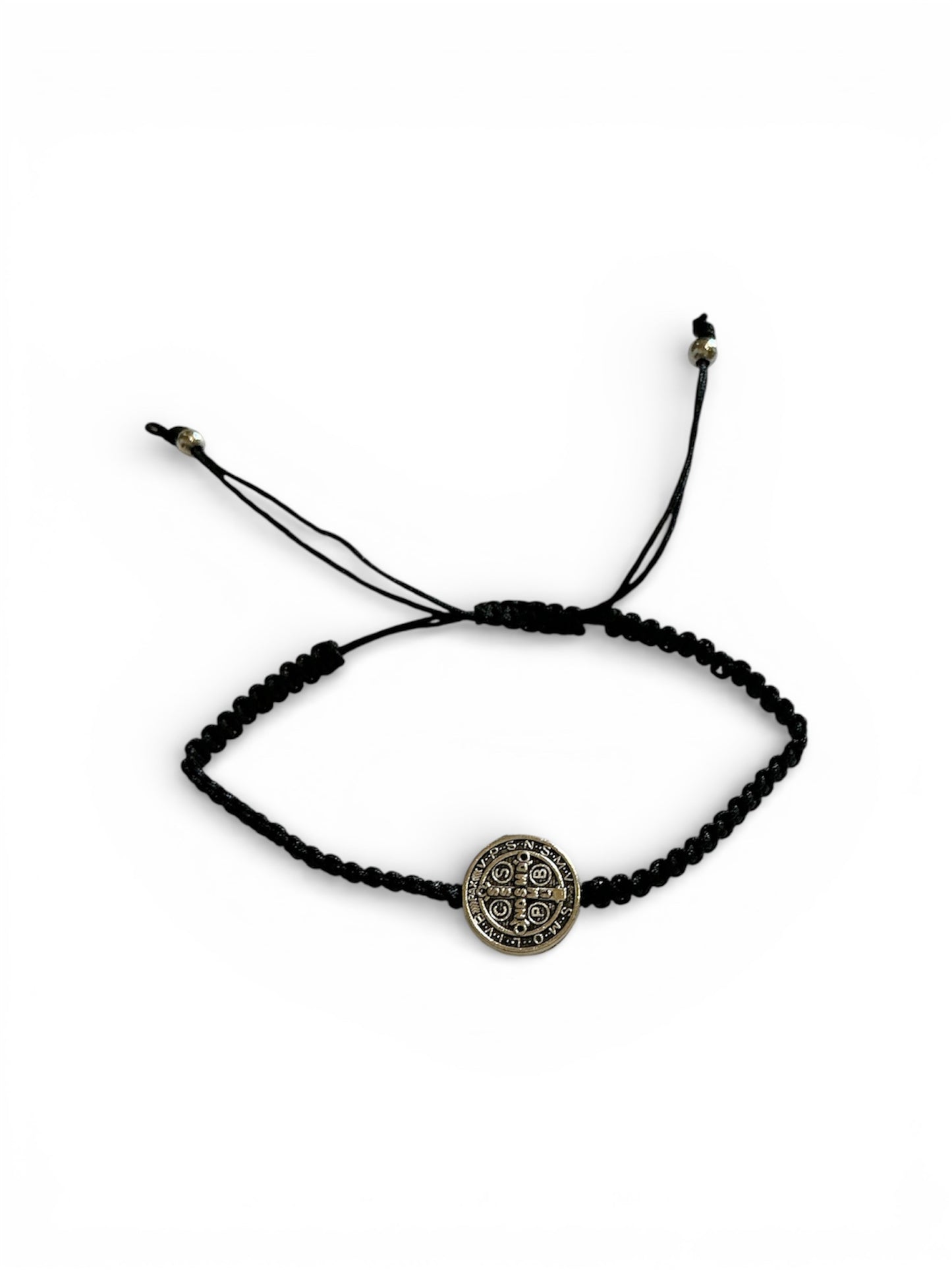 Pulsera de Hilo Negra de San Benito