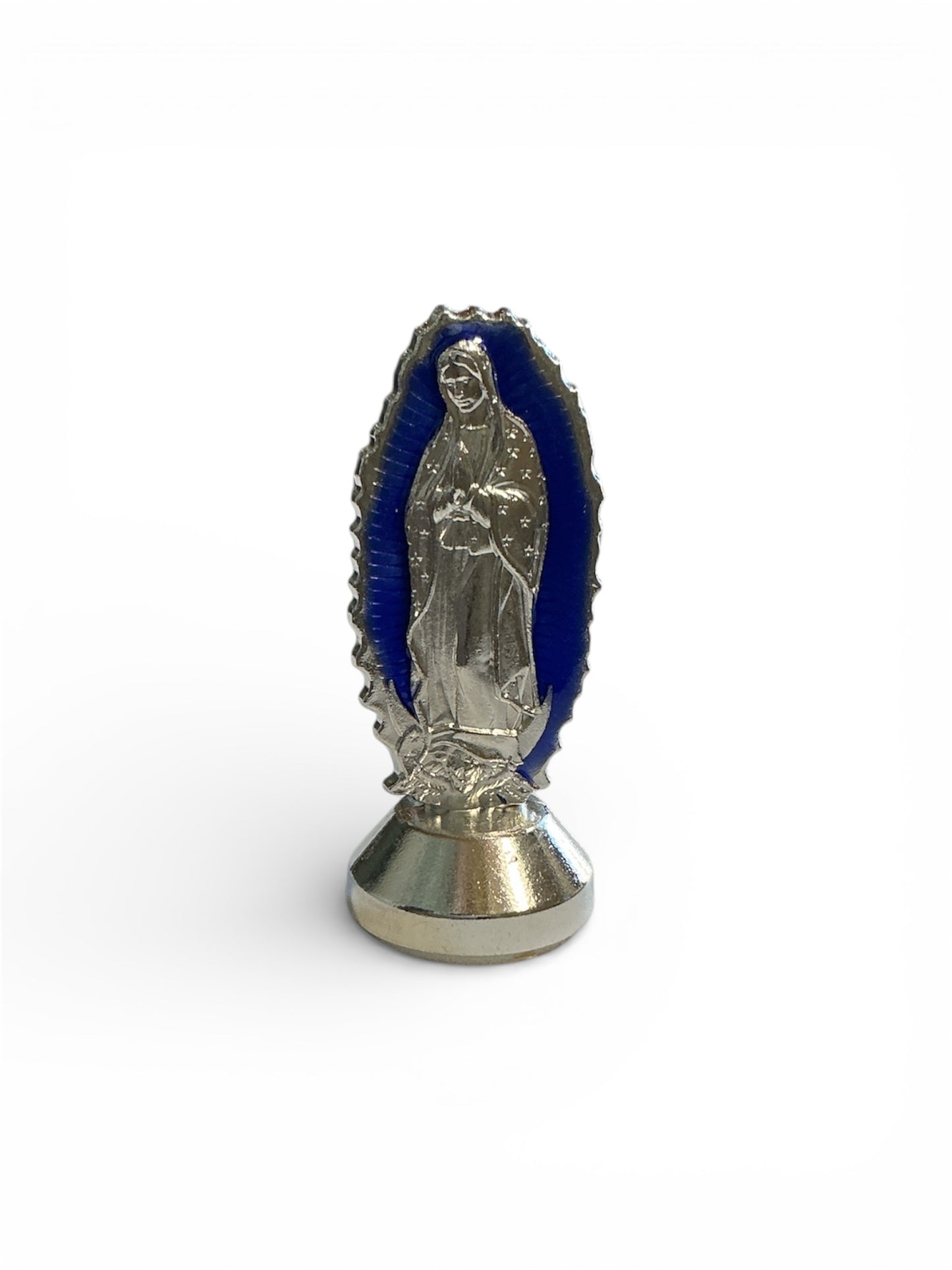 Mini Virgen de Guadalupe Statue Figurine
