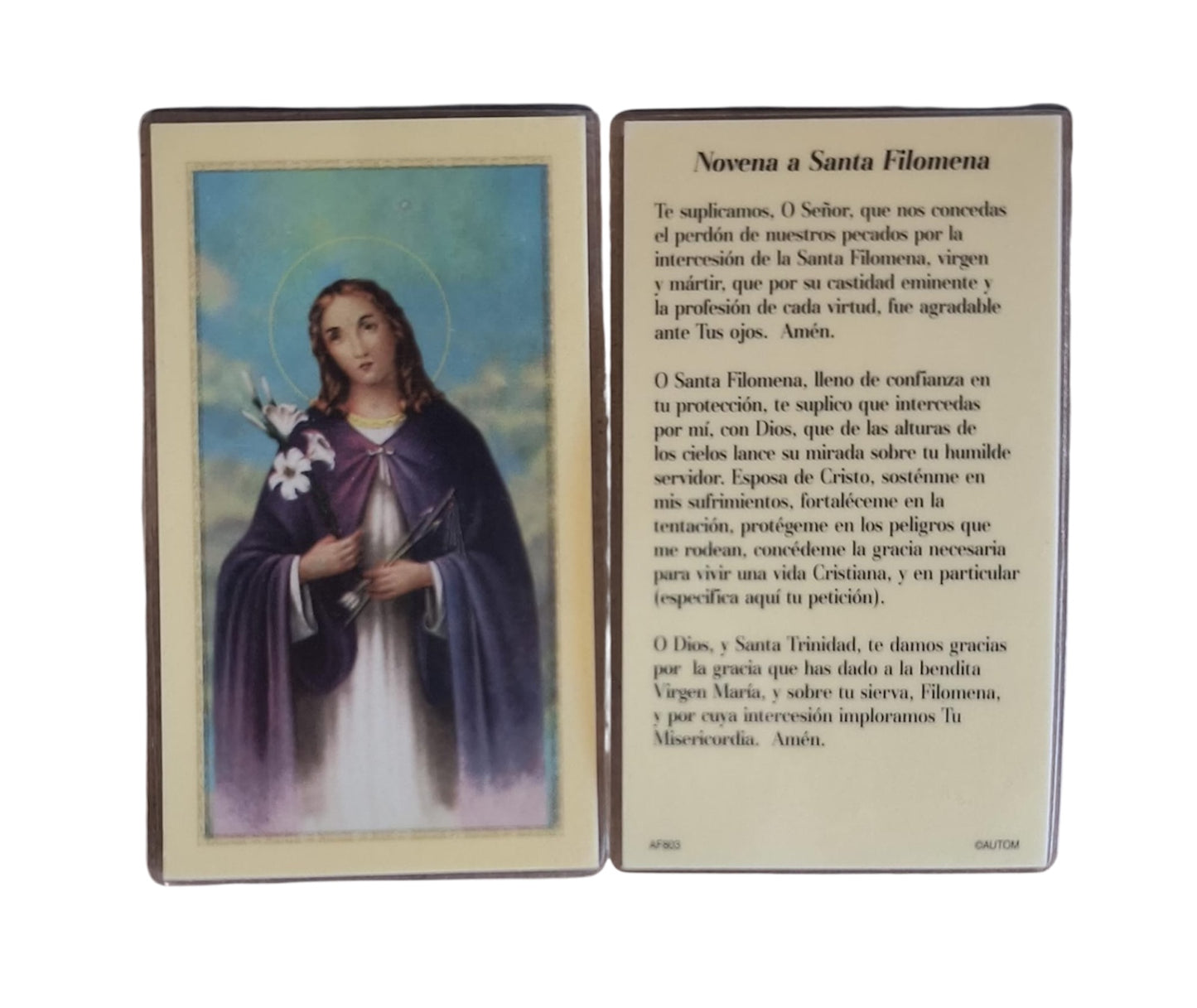 ORACION A SANTA FILOMENA
