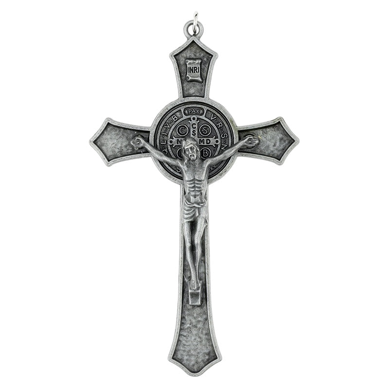 St. Benedict Antique Copper Crucifix