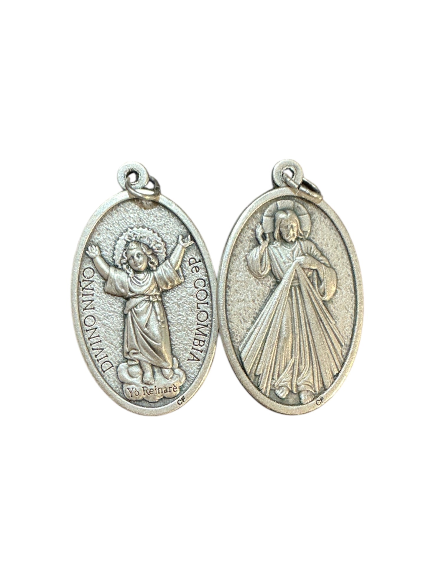 Medalla Divina Misericordia-Divino Niño
