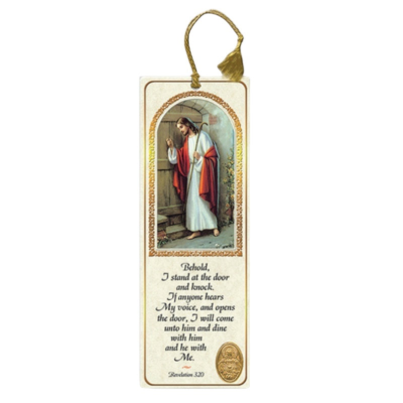 BOOKMARK JESUS KNOCKING ENG