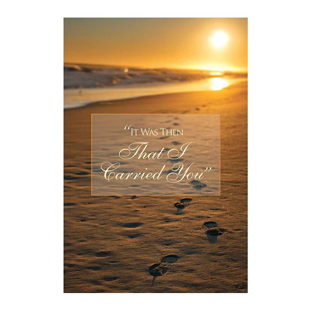 Note Card - Footprints