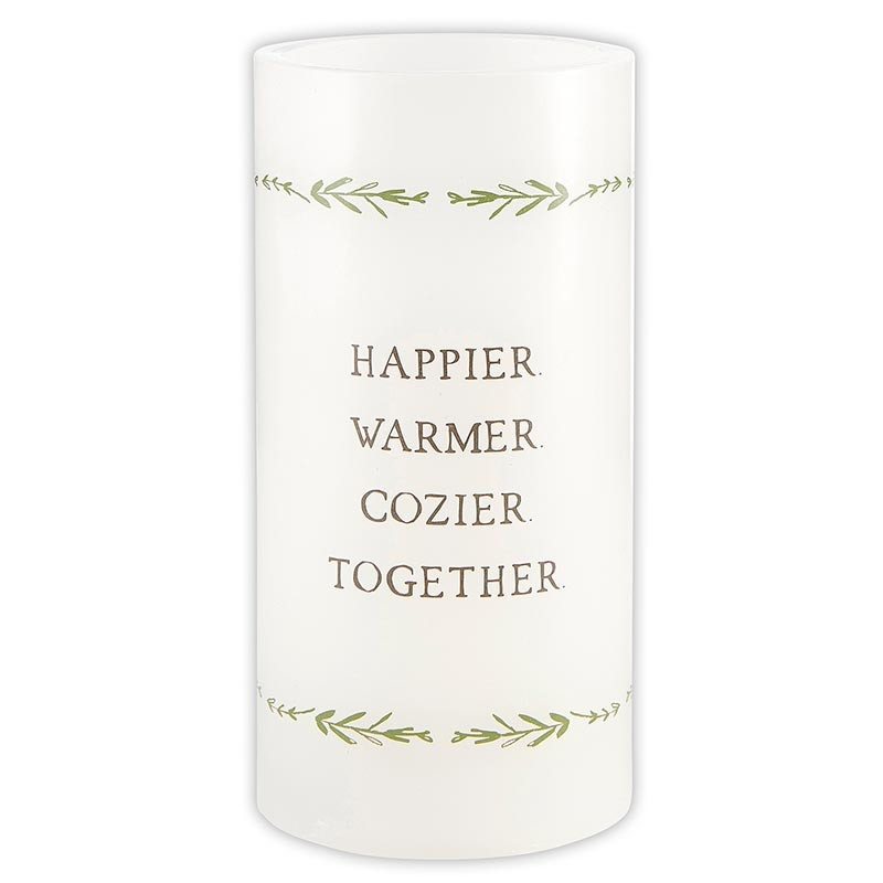 LED Candle - Medium - Happier, Cozier