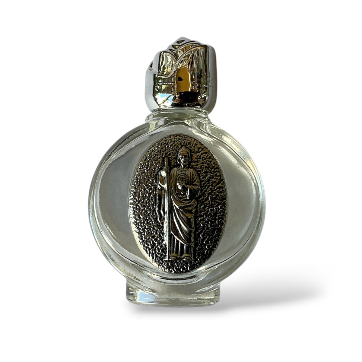 GLASS BOTTLE OF HOLY WATER FROM THE ST.JUDE