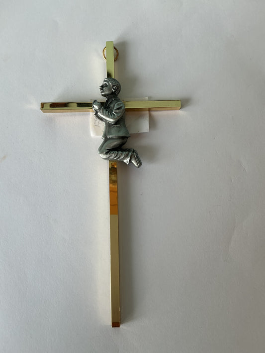 Brass Cross Boy