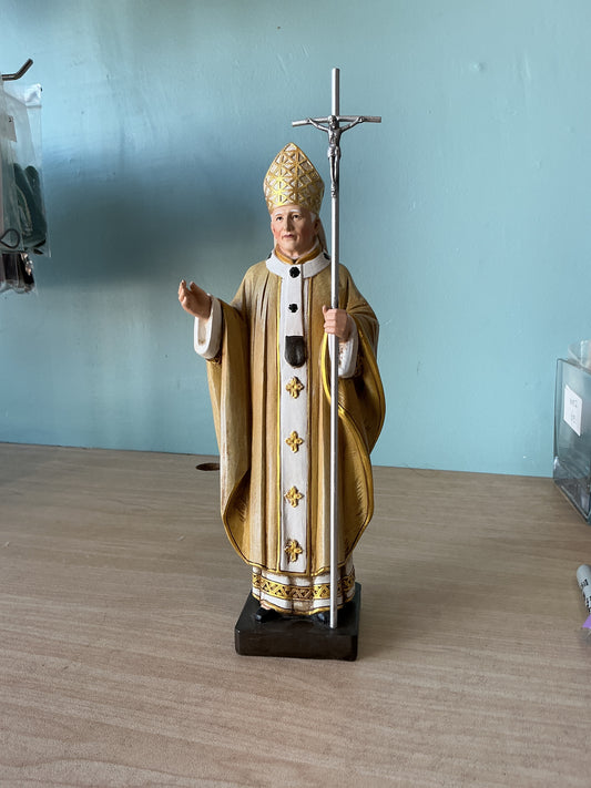 Saint John Paul II 9"H