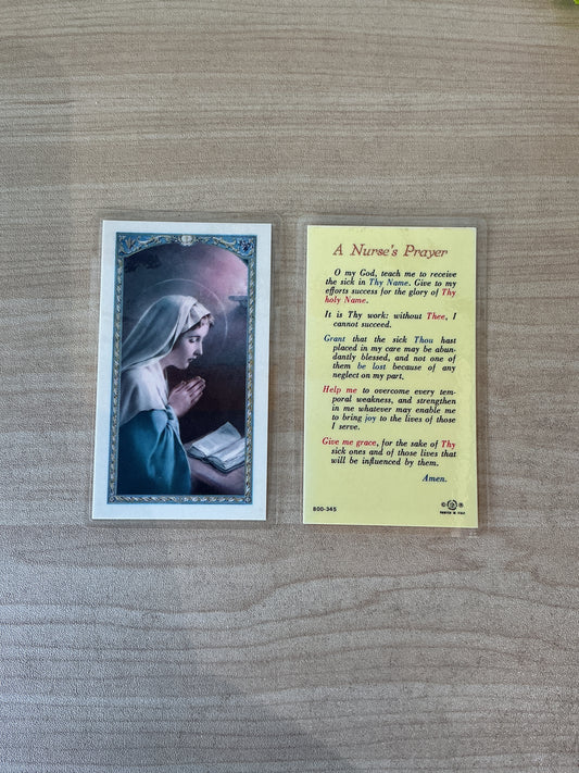 A Nurse's Prayer