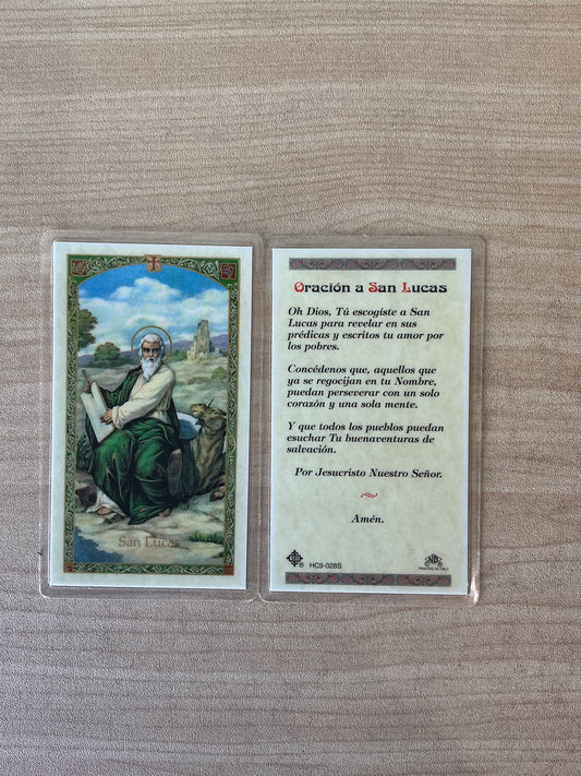 Oración a San Lucas