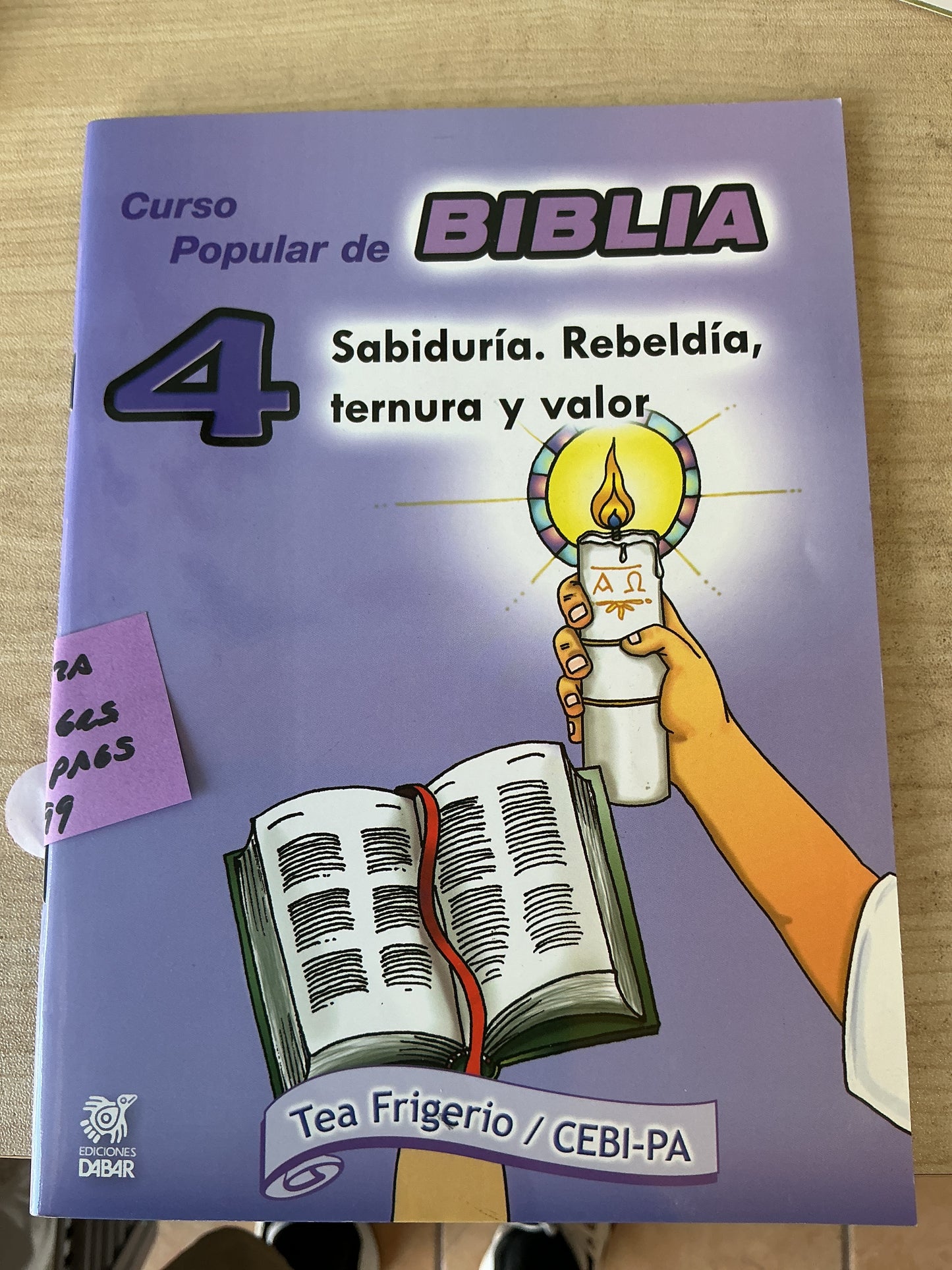 Curso 4 Popular de Biblia - Sabiduría. Rebeldía, ternura y valor