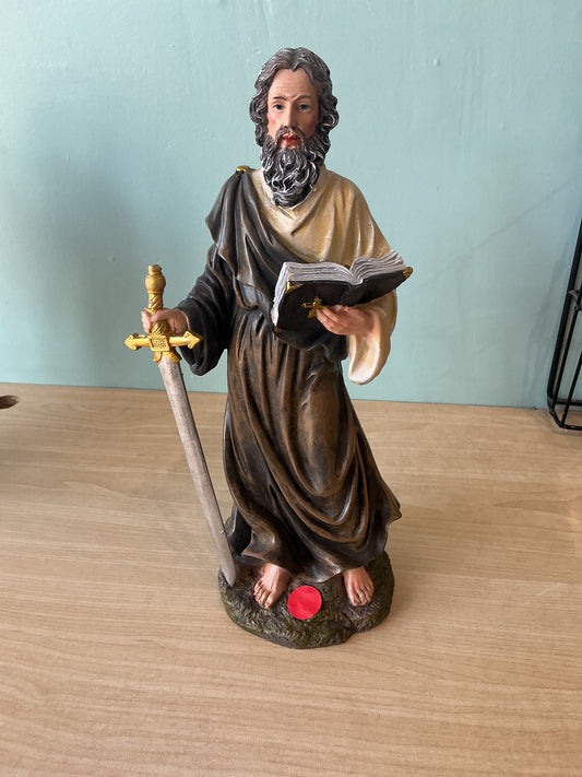 Statue St. Paul Apostol 12"H