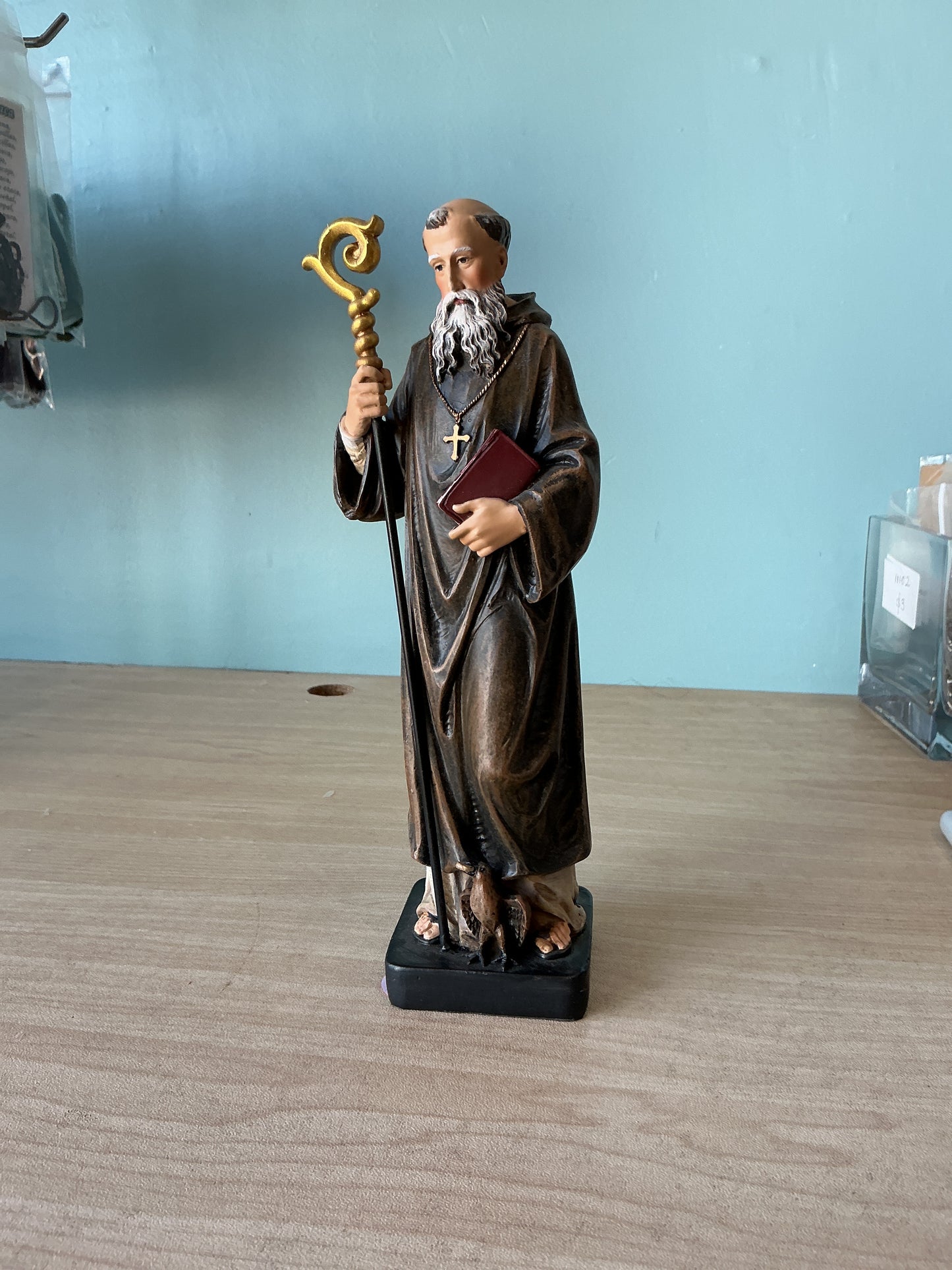 St. Benedict Statue 8"H