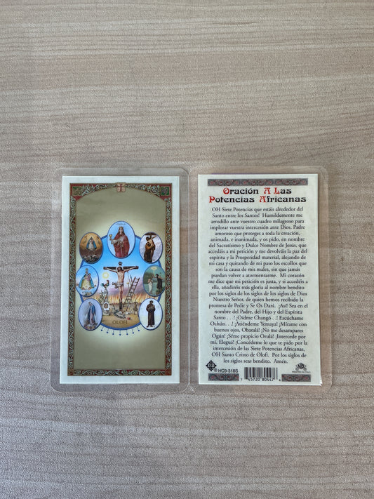 Oración a las potencias africanas