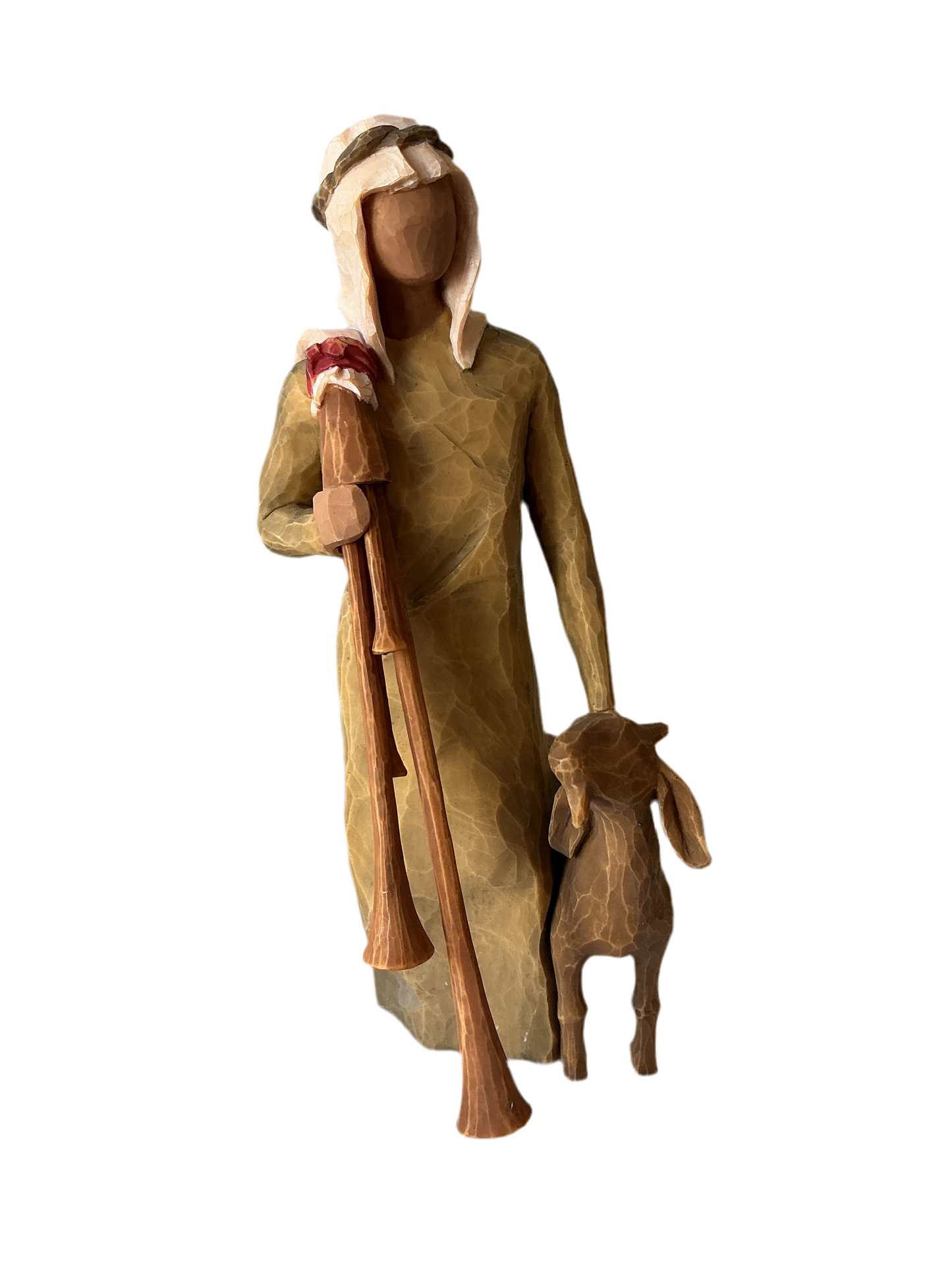 Zampognaro (Shepperd with Bagpipe) 9"H