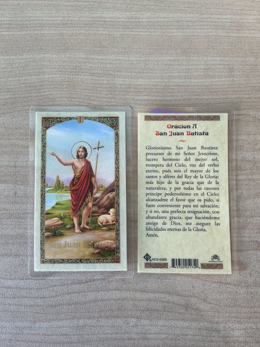 Oración a San Juan Bautista
