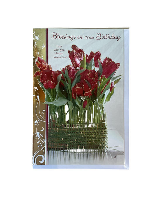Blessings on your Birthday - I am with you always… Matthew 28:20