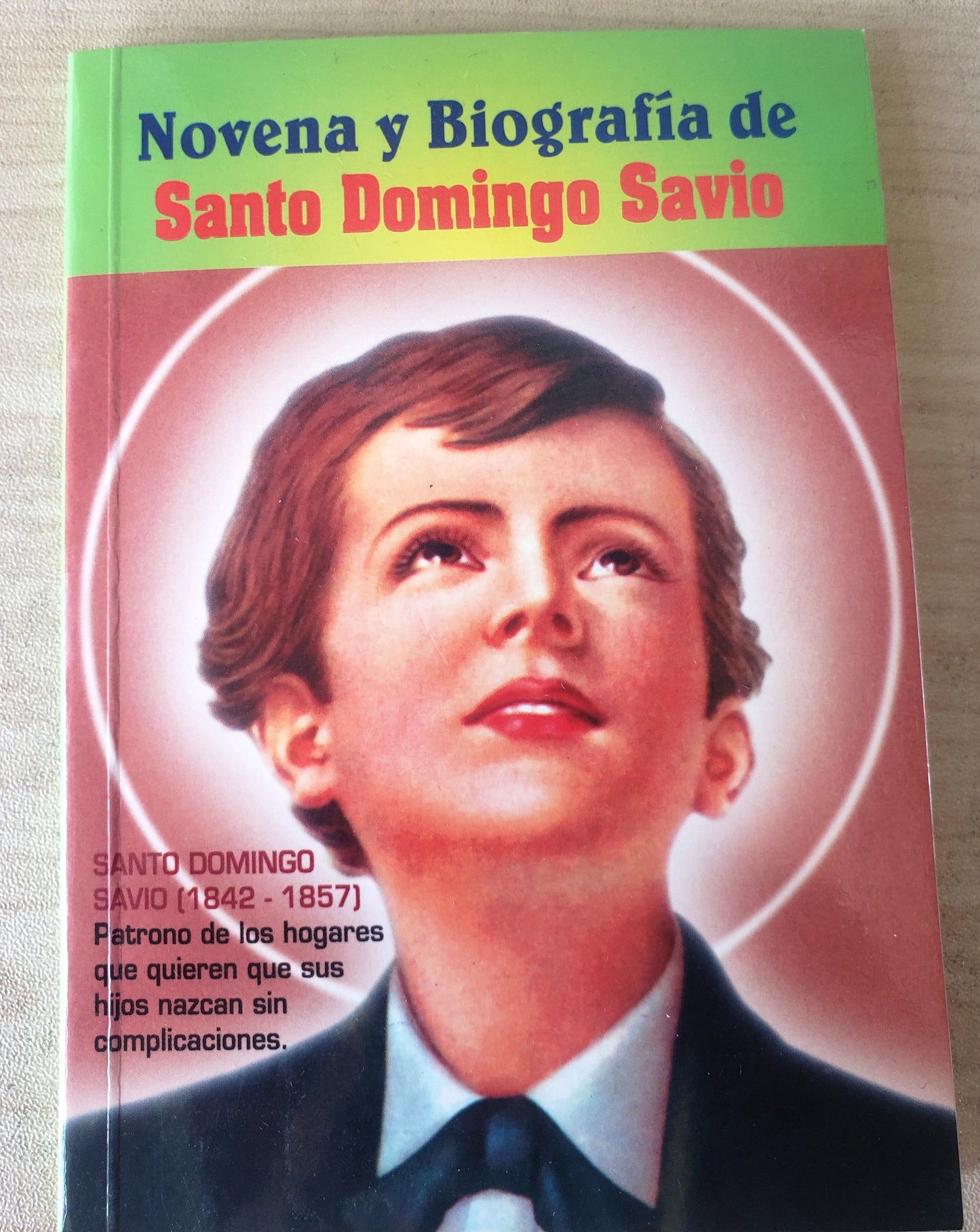 Novena y Biografia de Santo Domingo Savio