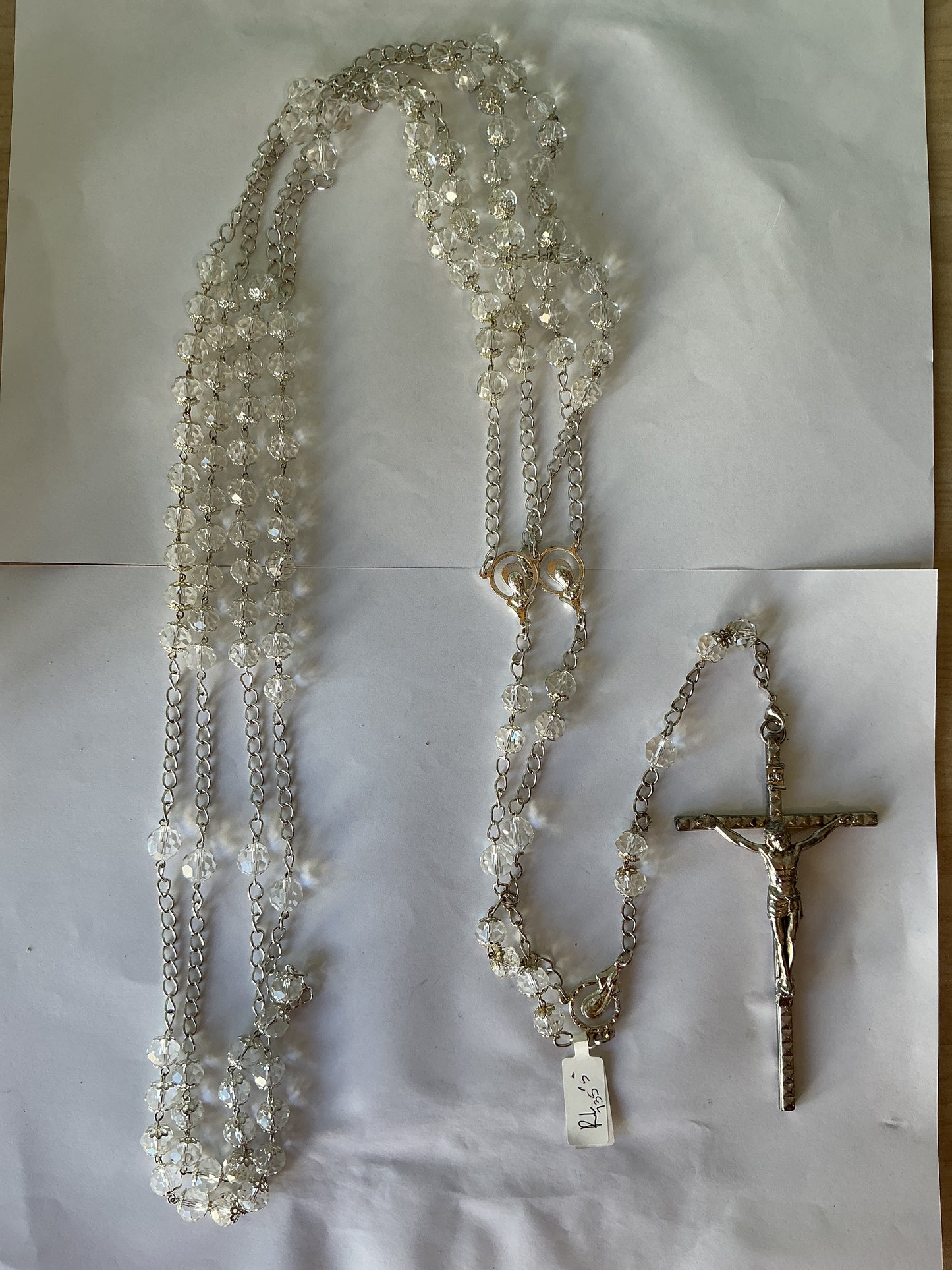 Rosary Lasso Silver