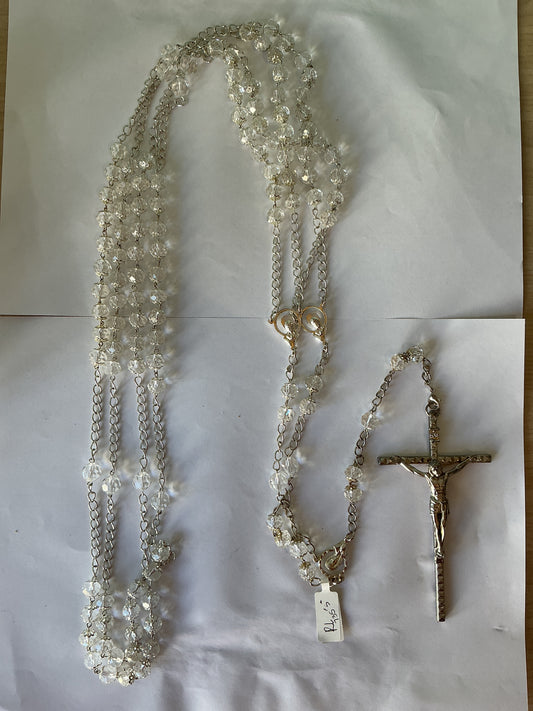 Rosary Lasso Silver