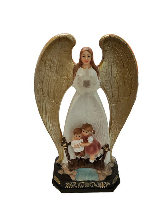 Guardian Angel Statue 12"H