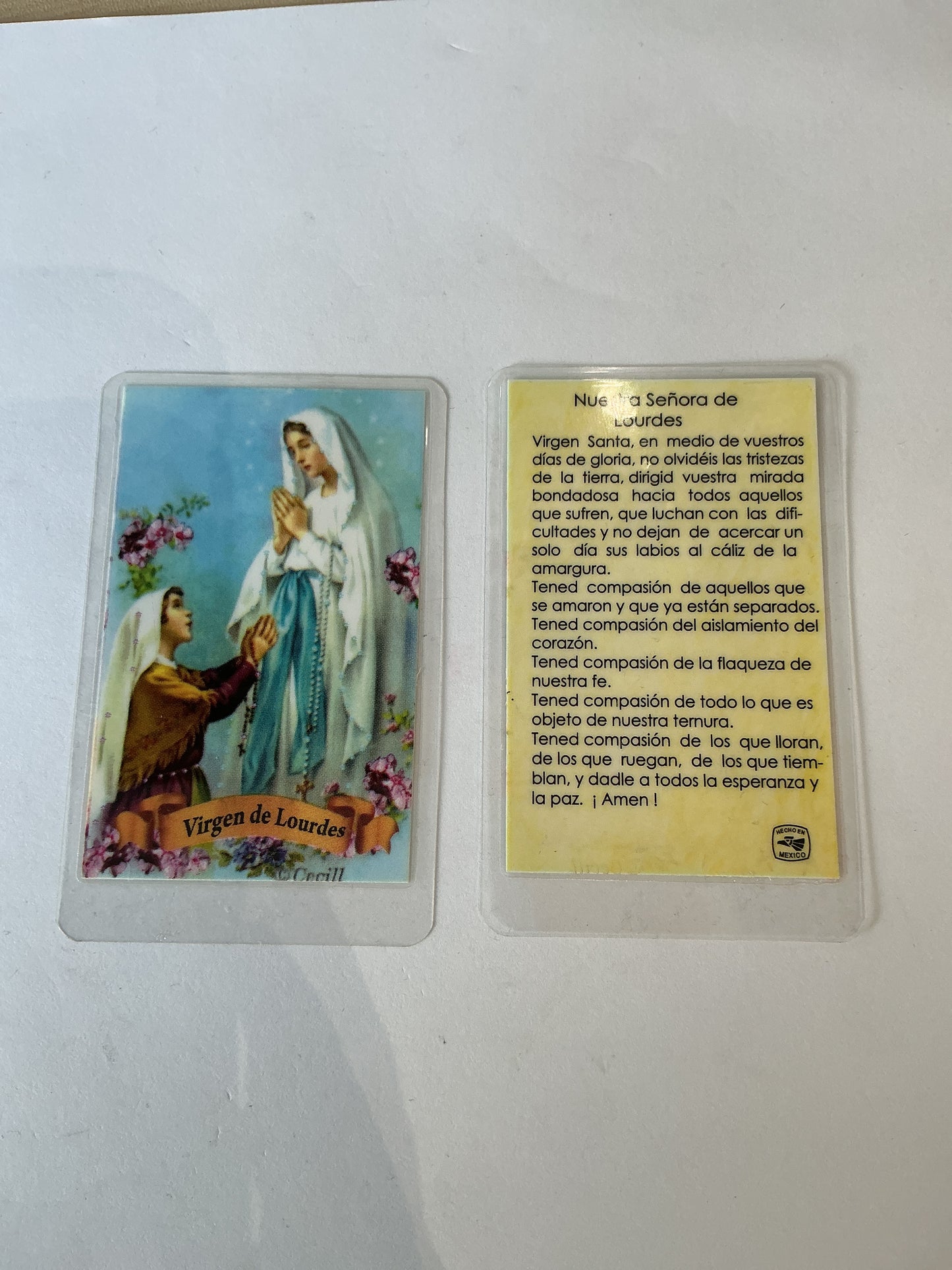 Virgen de Lourdes