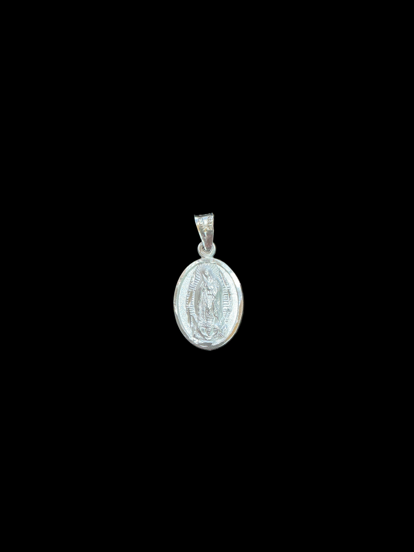 Virgen de Guadalupe and St Jude Silver Medal  1 inc