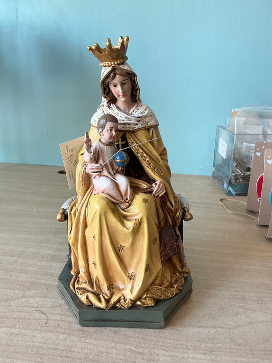 Our Lady of Mt. Carmel 8"H