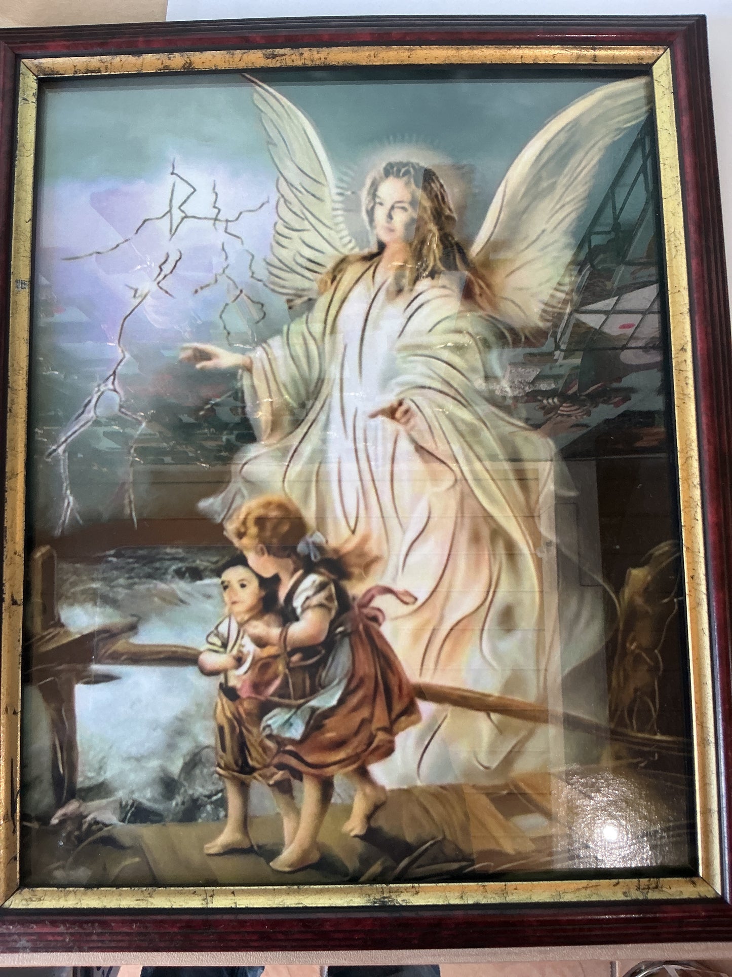 Picture 8x10"H  - Guardian Angel