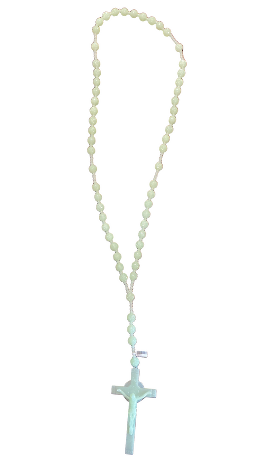 Fluorescence Rosary of wall