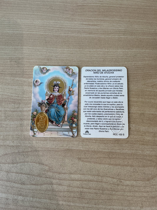Oración del Milagrosisimo Niño de Atocha