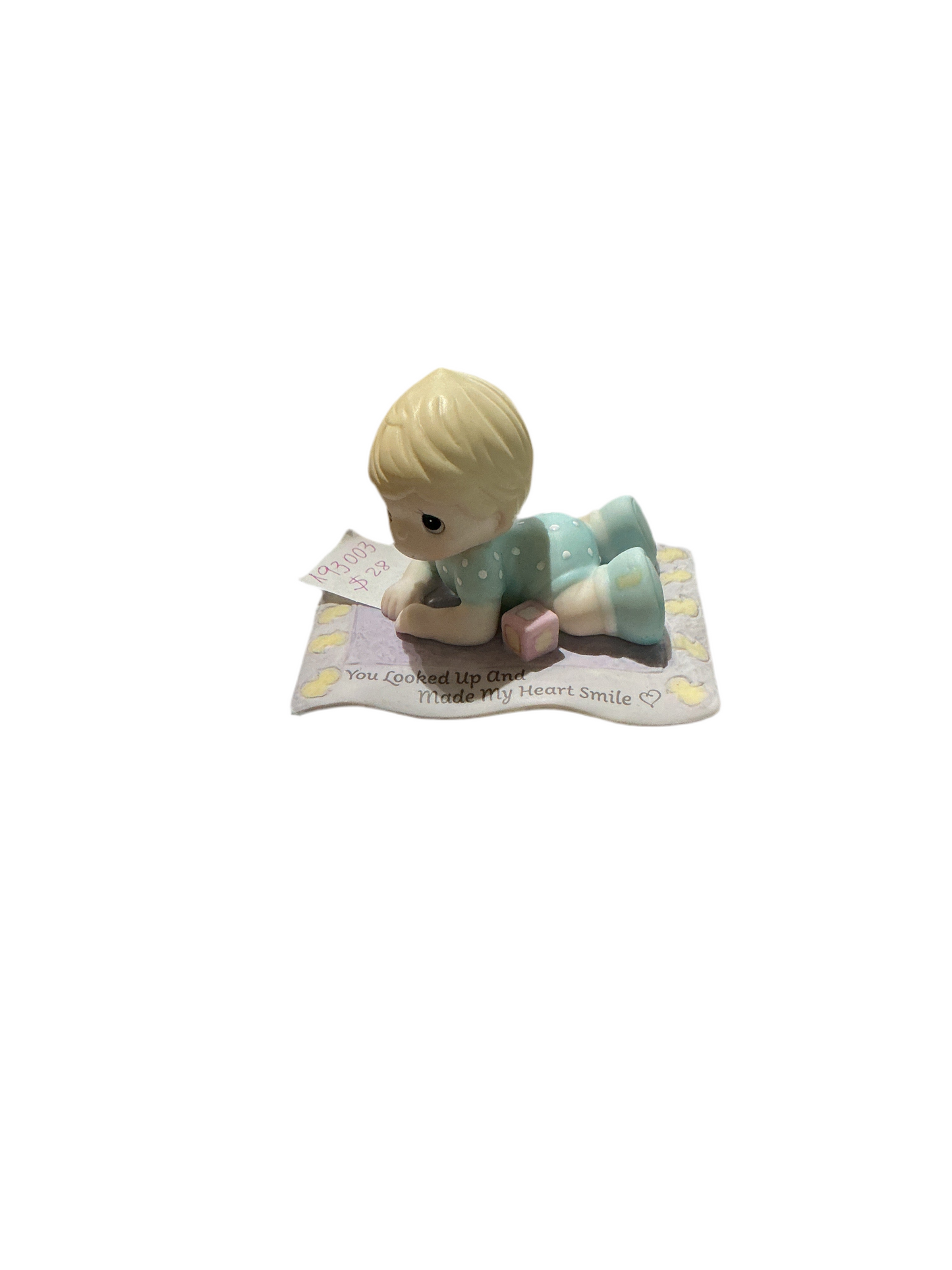 Baby on Tummy with Blanket
