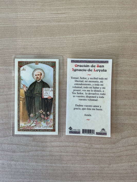 Oración de San Ignacio de Loyola