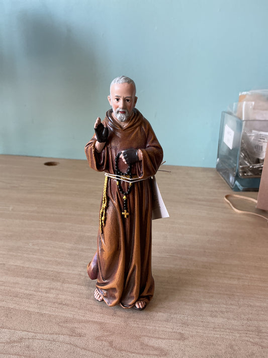 Padre Pio Figure 6"H