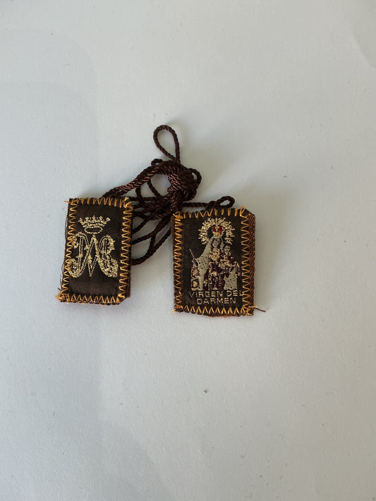 Escapulario Virgen del Carmen