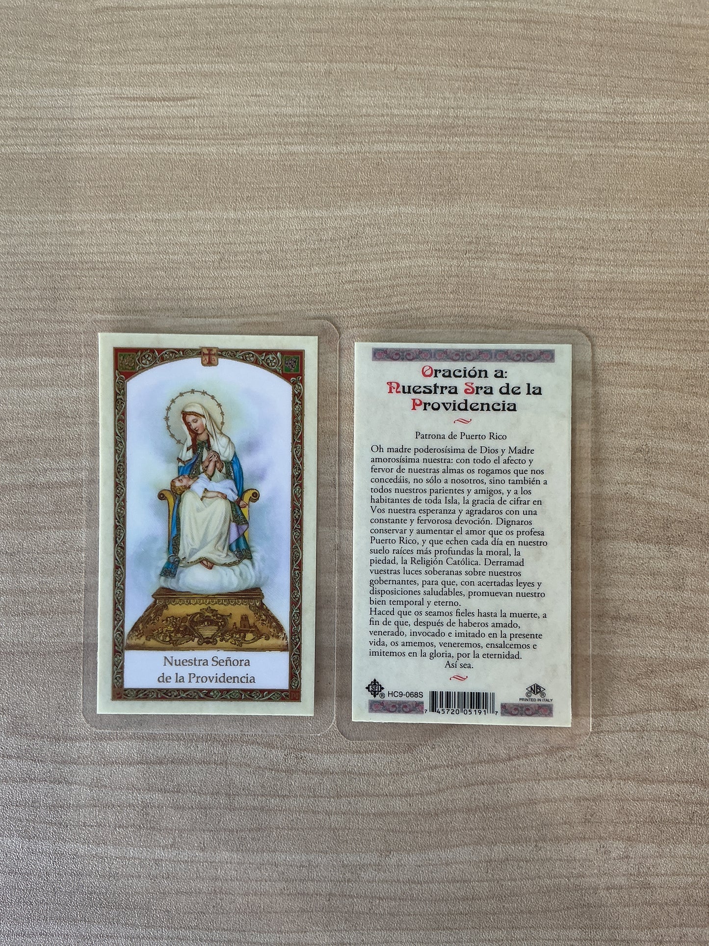 Oración a Nuestra Sra de la Providencia