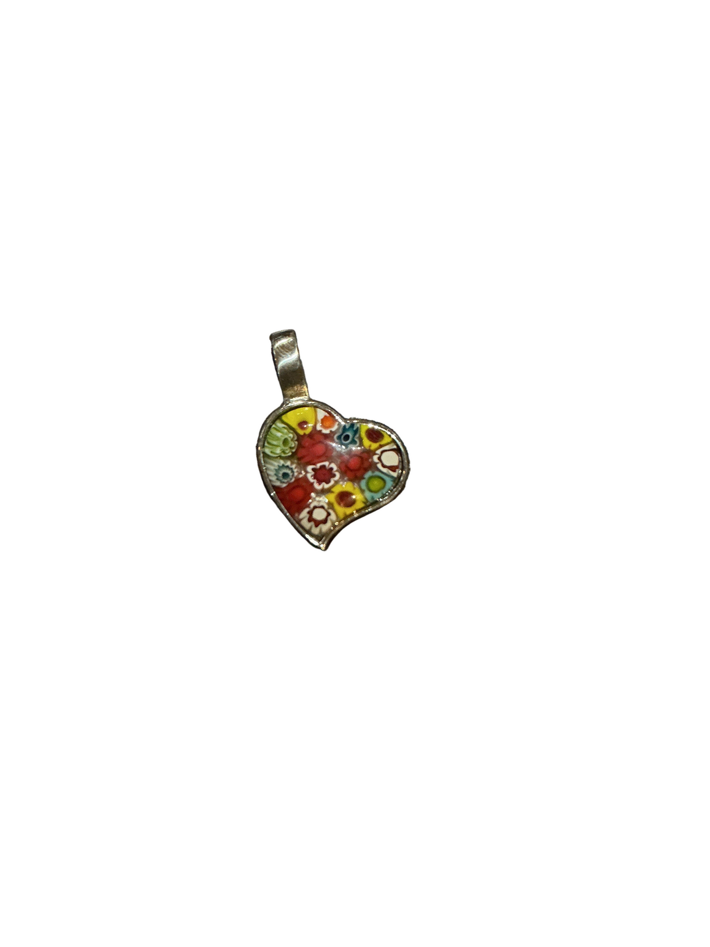 Stainless Steel Heart Medal 1.5