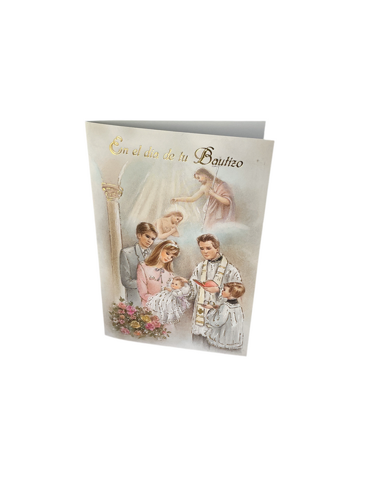 Tarjeta para Bautizo