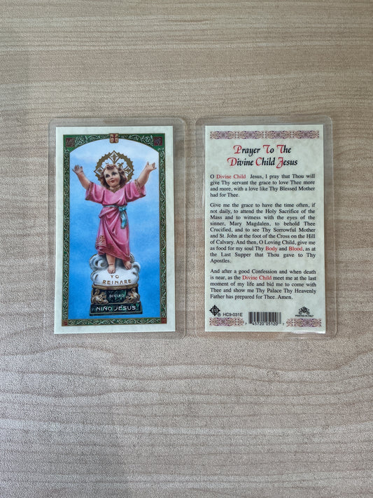 Prayer to the DIvine Child Jesus
