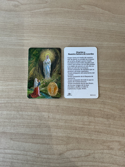 Oración a Nuestra Señora de Lourdes