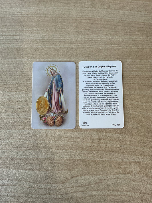 Oración a la Virgen Milagrosa