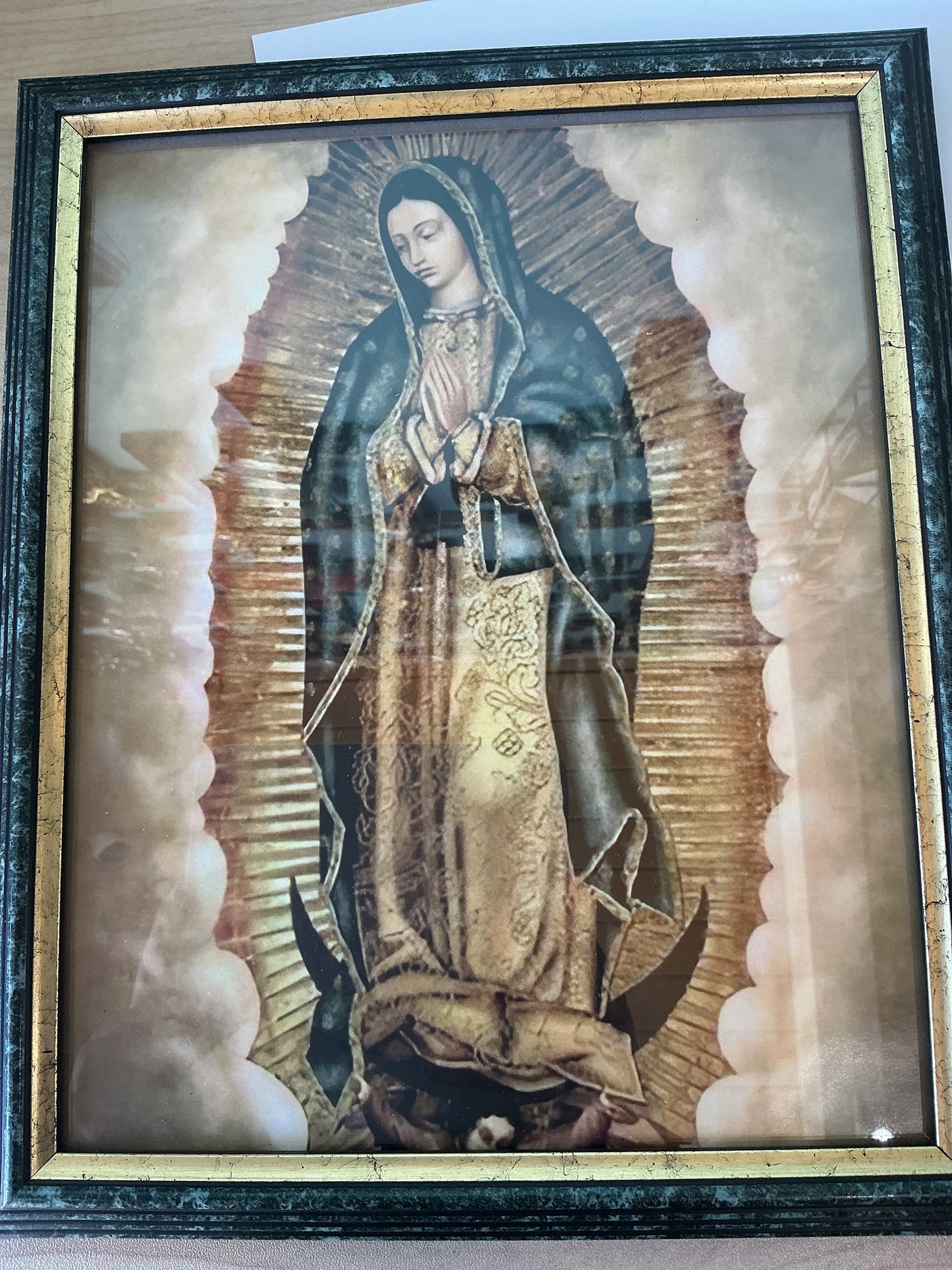 Picture 8x10"H  - Virgen de Guadalupe