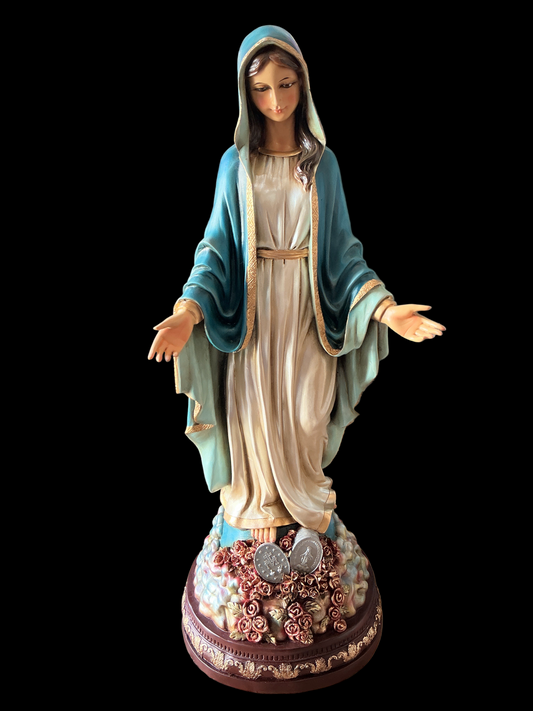 Virgen Milagrosa  35"H