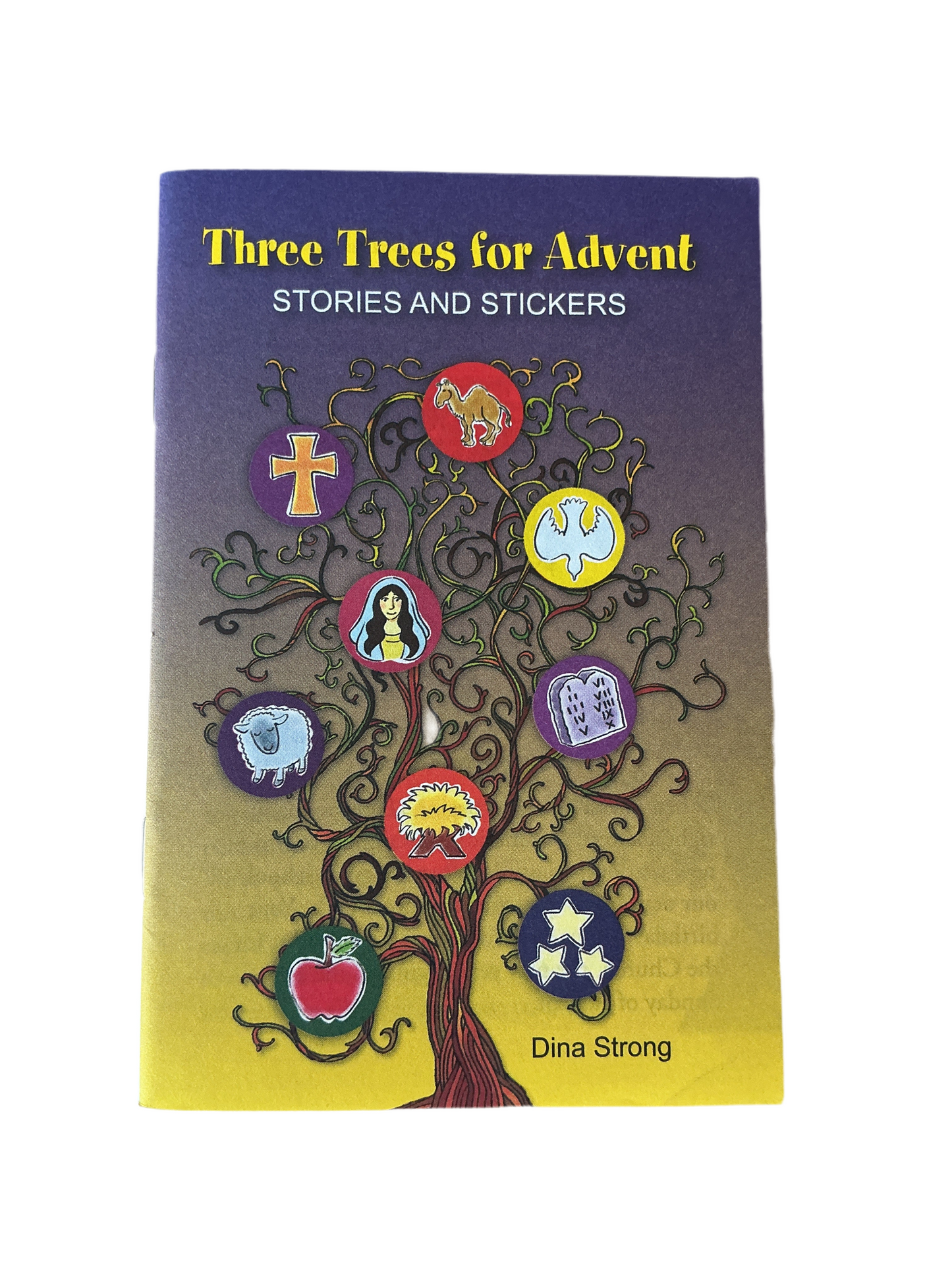 Three Trees For Advent - Stories and Stickers