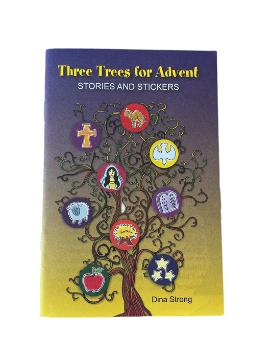 Three Trees For Advent - Stories and Stickers