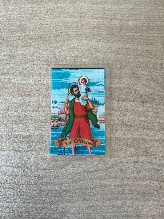Tarjeta Oración - San Cristobal