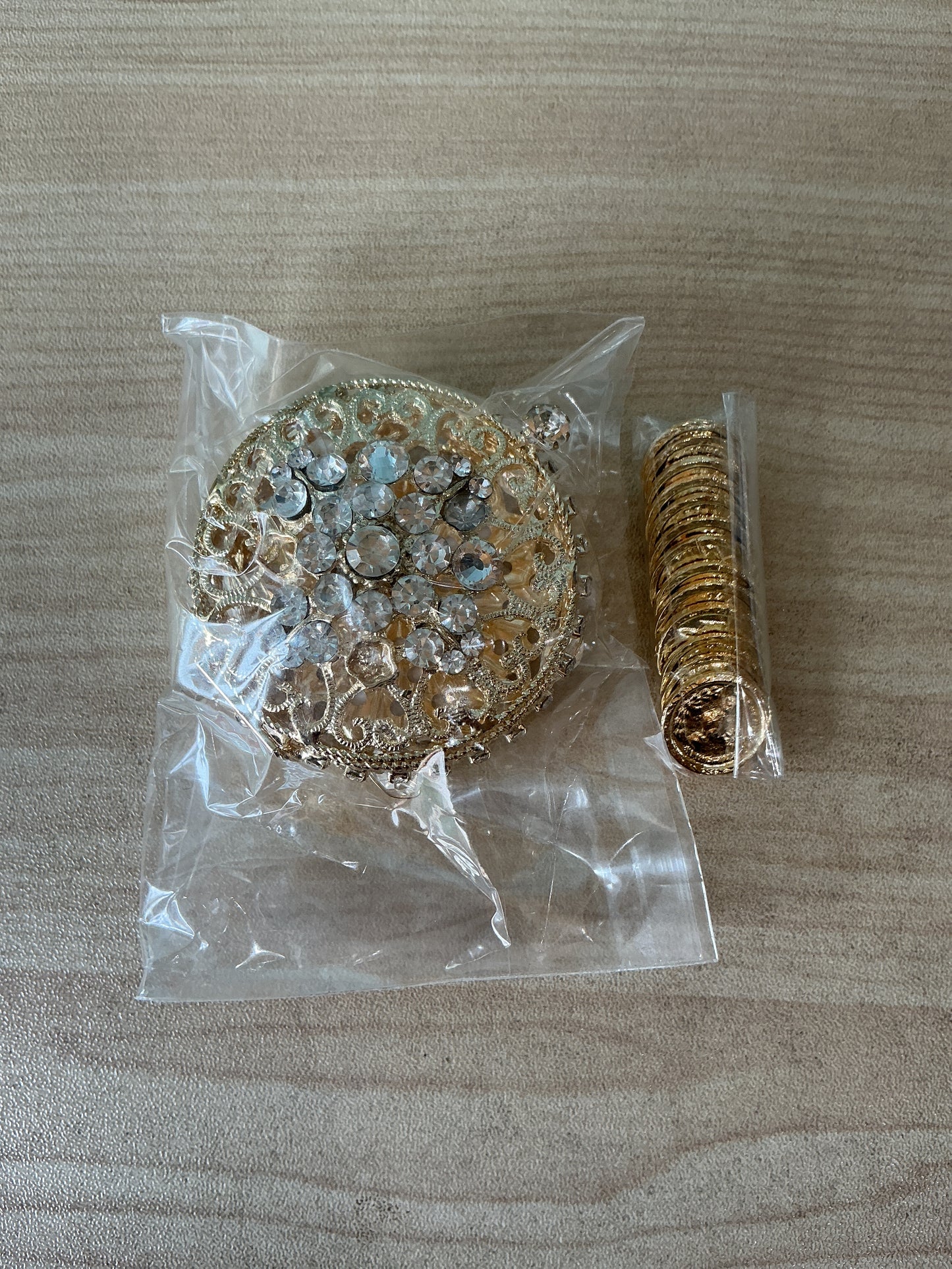 Wedding Arras Gold with gift box