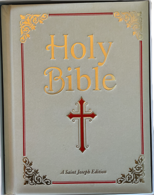 New Catholic Bible Family Edition (Beige Cover)