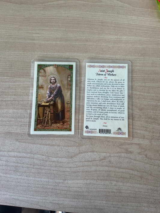 Saint Joseph Patron of Workers